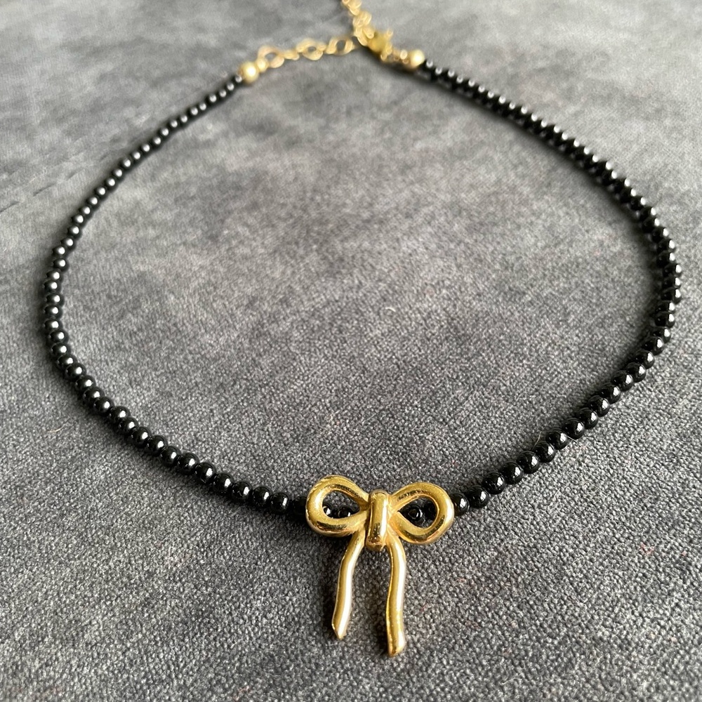 Kara Yoo onyx necklace